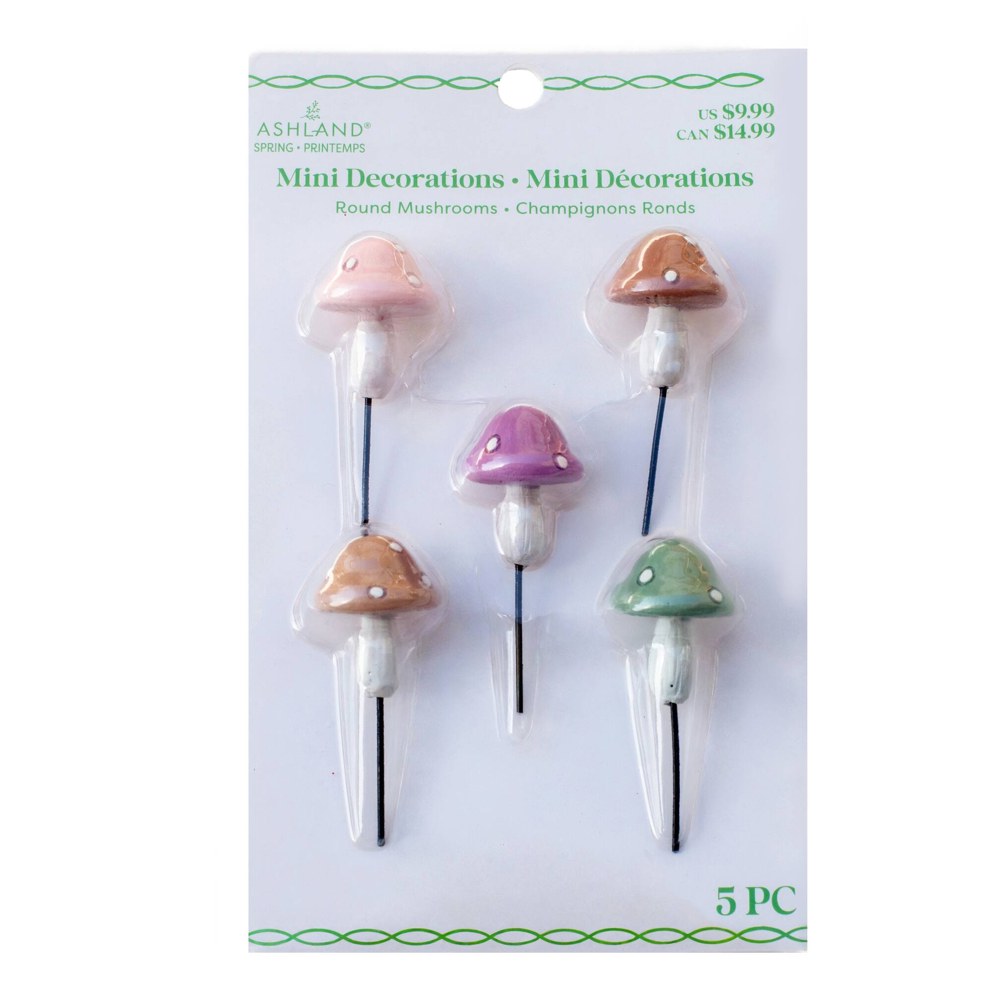 Mini Round Mushrooms by Ashland®